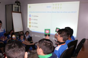 Oficina sobre crimes cibernéticos conta com quiz interativo.